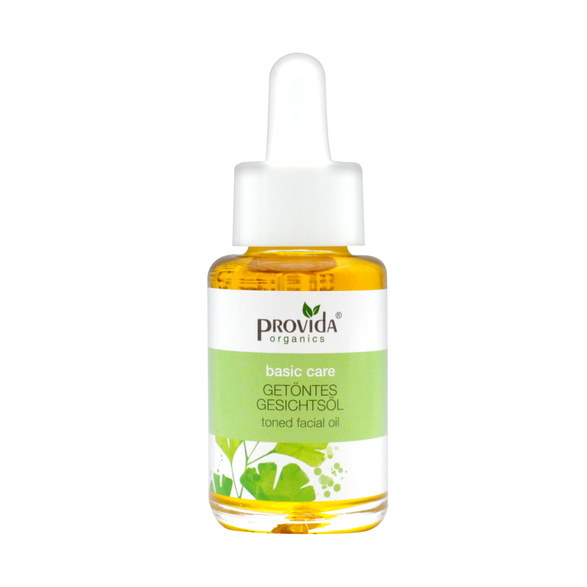 Glasflasche mit Pipette Getöntes Gesichtsöl 30ml Getöntes Gesichtsöl
