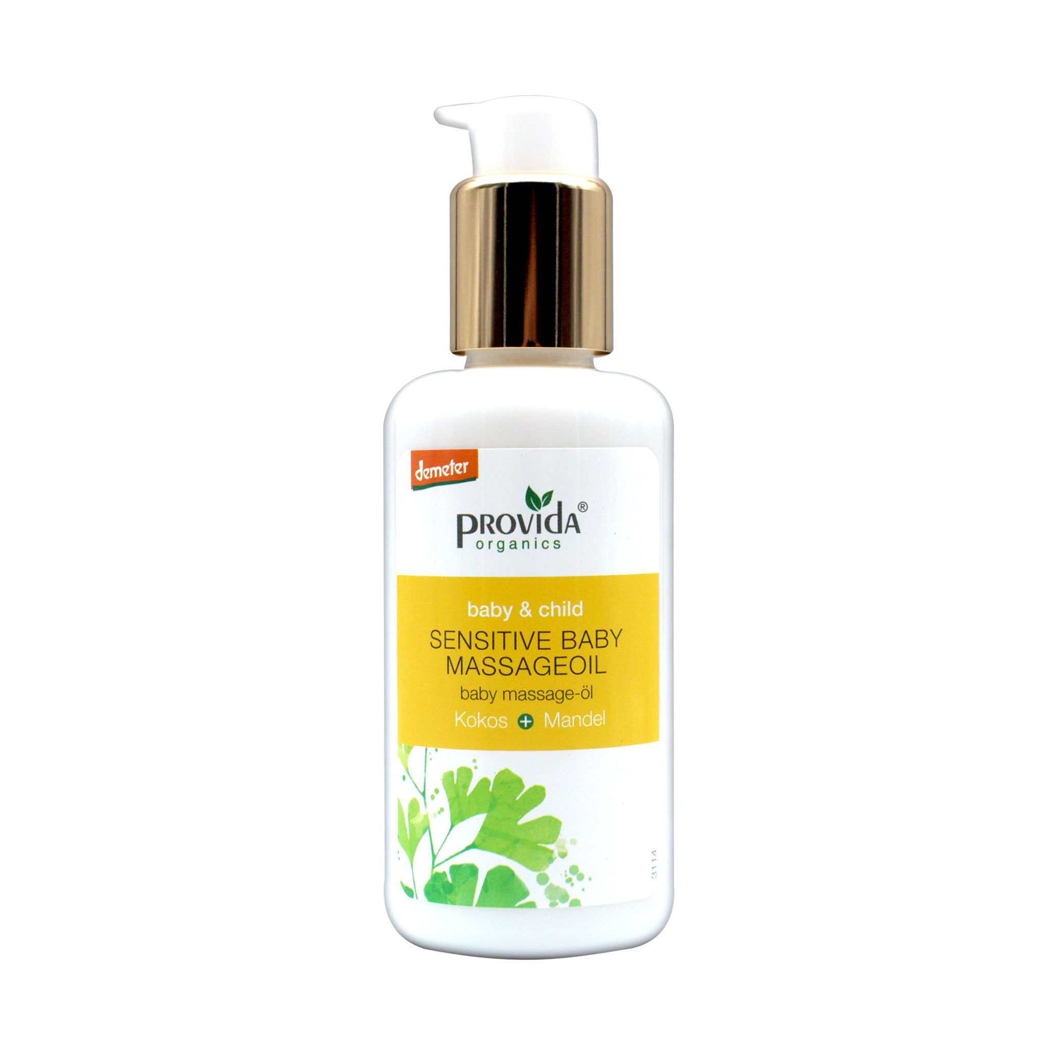 Sensitive baby massage oil