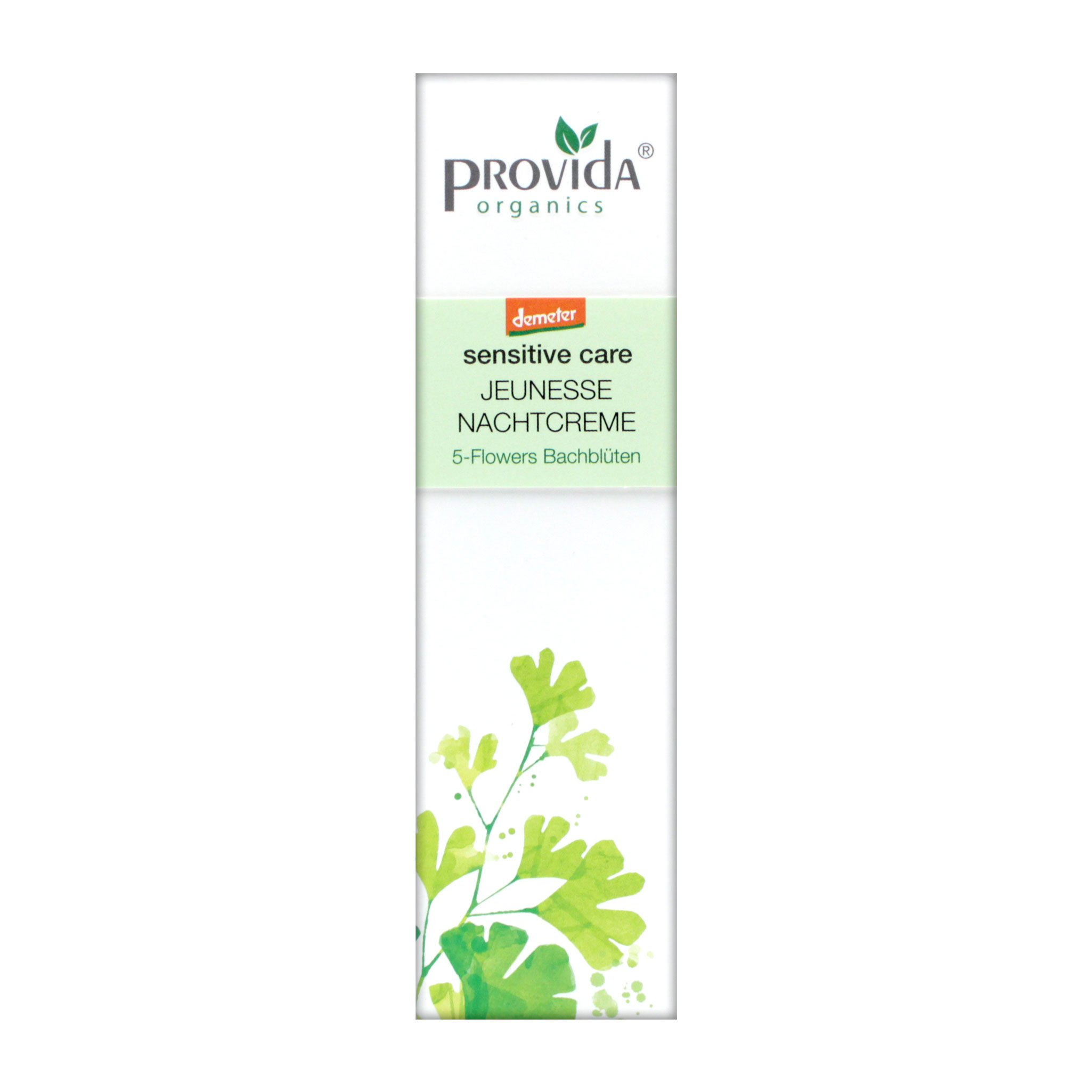 Kartonverpackung Jeunesse Nachtcreme Demeter 50ml Jeunesse Nachtcreme Demeter