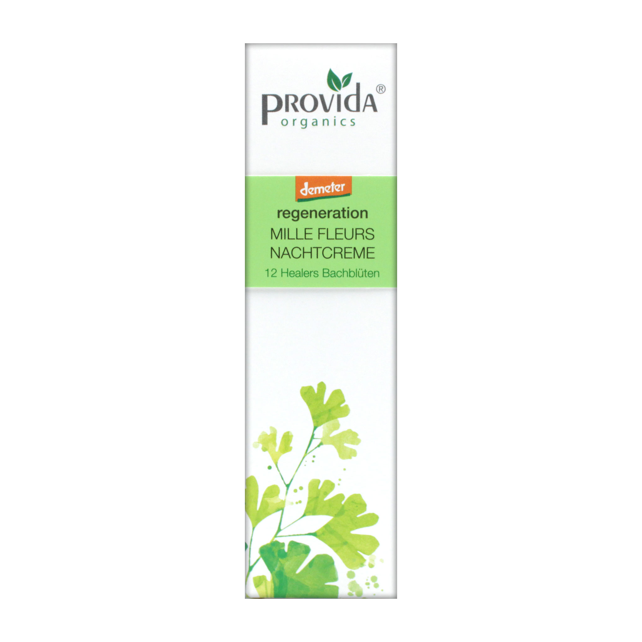 Kartonverpackung Mille Fleurs Nachtcreme Demeter 50ml Mille Fleurs Nachtcreme Demeter