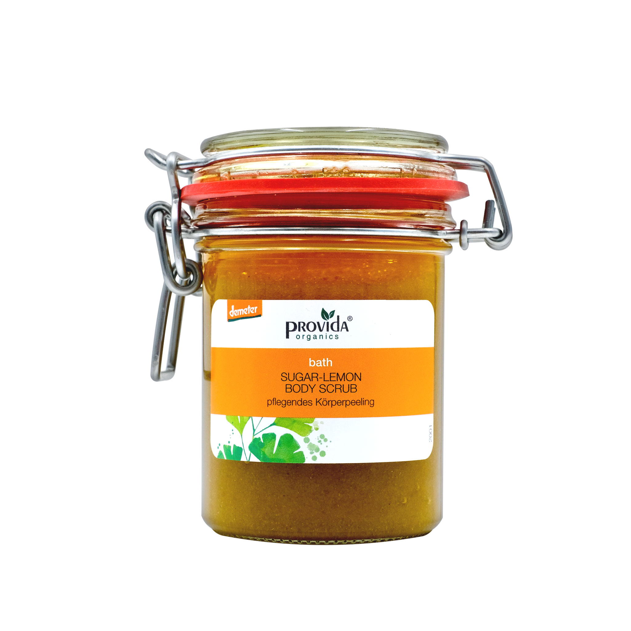 Sugar-lemon body-scrub