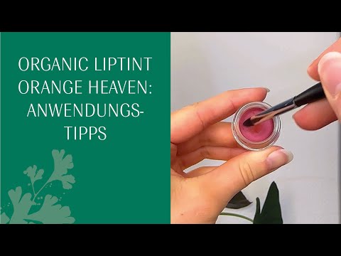 Organic-Lip Tint - Orange Heaven #09