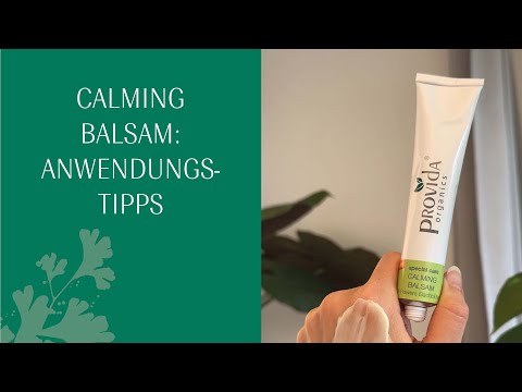 Calming balsam after depilation