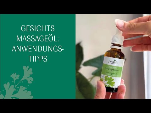 Gesichtsmassage Öl